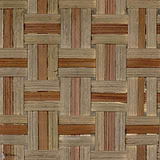 Bambou Bi Colour behang-CMO Paris-Fume Tabac-Paneel-Selected Wallpapers-Interiors