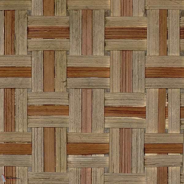 Bambou Bi Colour behang-CMO Paris-Fume Tabac-Paneel-Selected Wallpapers-Interiors