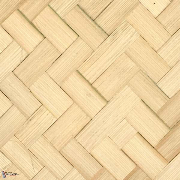 Bambou Grand Chevron behang-CMO Paris-Naturel-Paneel-Selected Wallpapers-Interiors