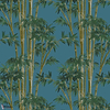 Bambusa behang-House of Hackney-wallpaper-tapete-Azure-200 cm-Selected-Wallpapers-Interiors