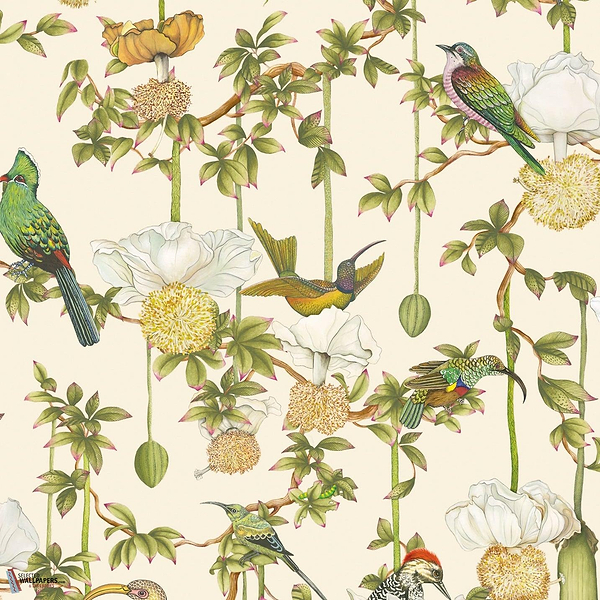 Baobab Botanica behang-Cole & Son-Stone-Rol-Selected Wallpapers-Interiors