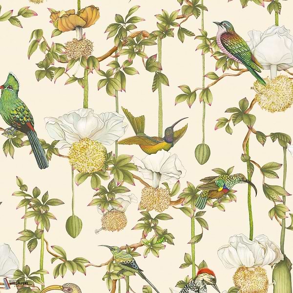 Baobab Botanica behang-Cole & Son-Stone-Rol-Selected Wallpapers-Interiors