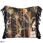 Barbados Kussen-Kussen-Mind the Gap-Kissen-Cushion-Anthracite Linen-50 x 50 cm-Selected Interiors