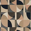 Barillet-Casamance-wallpaper-behang-Tapete-wallpaper-Anthracite/Nude-Rol-Selected Wallpapers