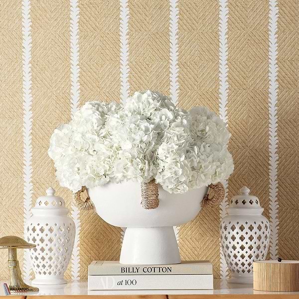 Barrier weave behang-Thibaut-Selected Wallpapers-Interiors