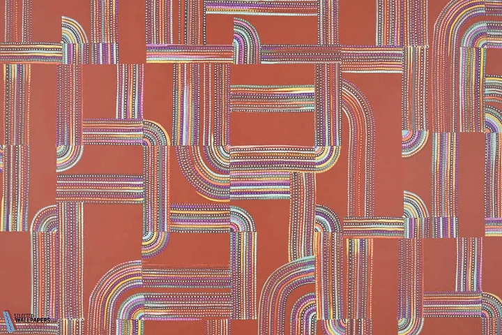 Baya-Pierre Frey-wallpaper-behang-Tapete-wallpaper-Feu-Meter (M1)-Selected Wallpapers