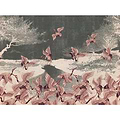 Begin to Fly-Behang-Tapete-Inkiostro Bianco-Selected Wallpapers