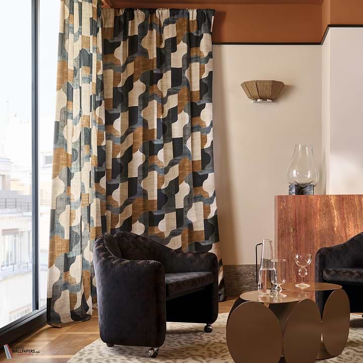 Belle époque stof-Casamance-Selected Wallpapers-Interiors