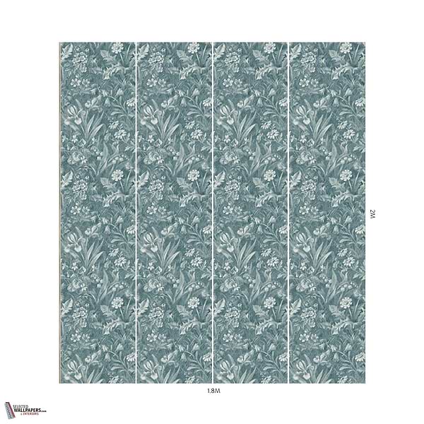 Beltane behang-House of Hackney-wallpaper-tapete-Selected-Wallpapers-Interiors