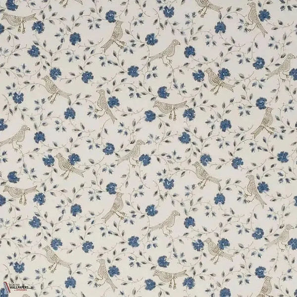 Bengali behang-behang-Braquenie-Old Blue-Rol-Selected Wallpapers &amp; Interiors