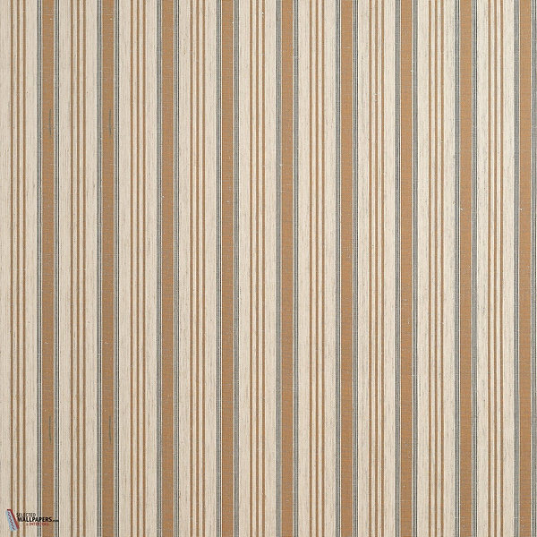 Bennet Stripe behang-Thibaut-wallpaper-tapete-Cognac-Rol-Selected-Wallpapers-Interiors