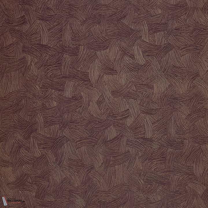 Berenice behang-Casamance-wallpaper-tapete-Aubergine/Dore-Rol-Selected-Wallpapers-Interiors