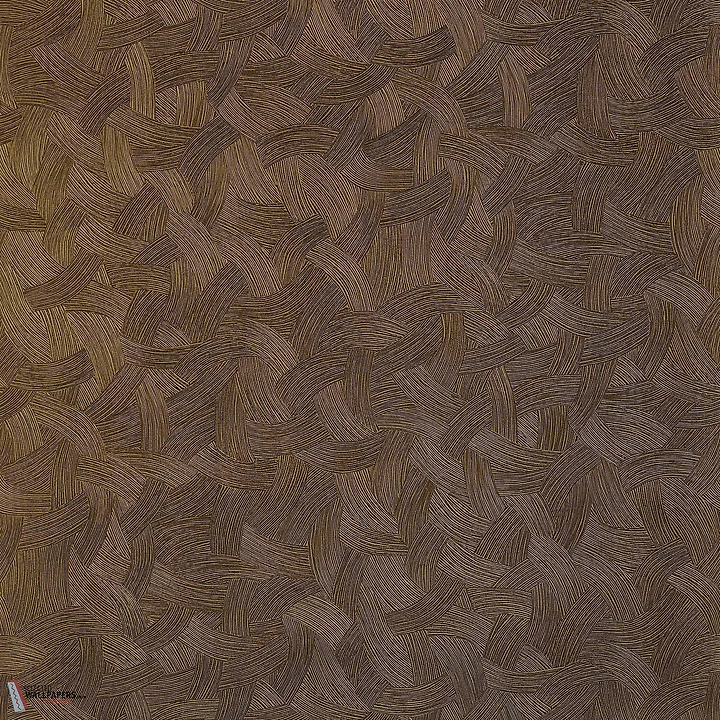 Berenice behang-Casamance-wallpaper-tapete-Noir/Dore-Rol-Selected-Wallpapers-Interiors