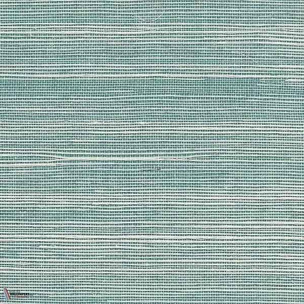 Bermuda Hemp II-Phillip Jeffries-wallpaper-behang-Tapete-wallpaper-Turquoise-Rol-Selected Wallpapers