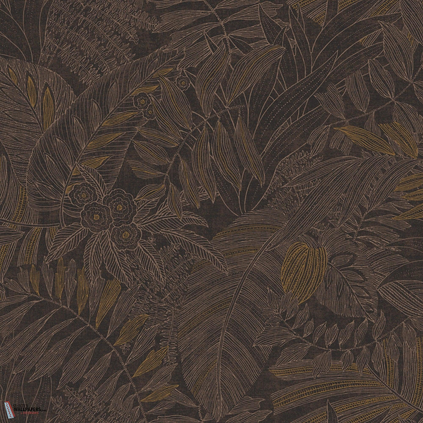 Biome wallpaper-Masureel-Midnight-Roll-Selected Wallpapers-Interiors