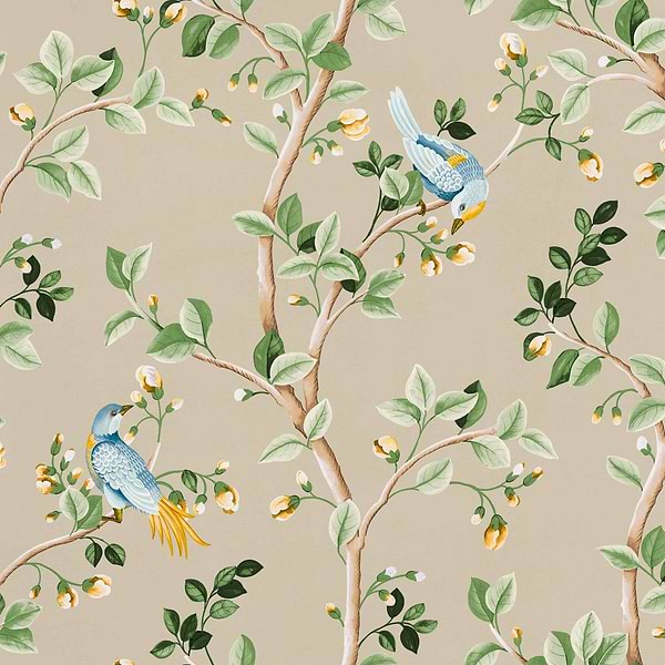Birds Prosperity-Coordonne-behang-tapete-wallpaper-Papyrus-Non Woven-Selected-Wallpapers-Interiors