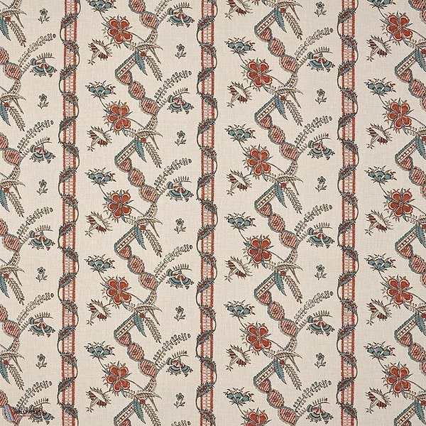 Bjorn behang-Pierre Frey-Cerise-Meter (M1)-Selected Wallpapers-Interiors