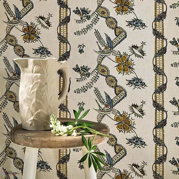 Bjorn behang-Pierre Frey-Selected Wallpapers-Interiors