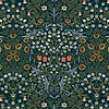 Blackthorn behang-House of Hackney-wallpaper-tapete-Billiard Green-200 cm-Selected-Wallpapers-Interiors