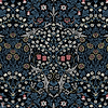 Blackthorn behang-House of Hackney-wallpaper-tapete-Teal-200 cm-Selected-Wallpapers-Interiors