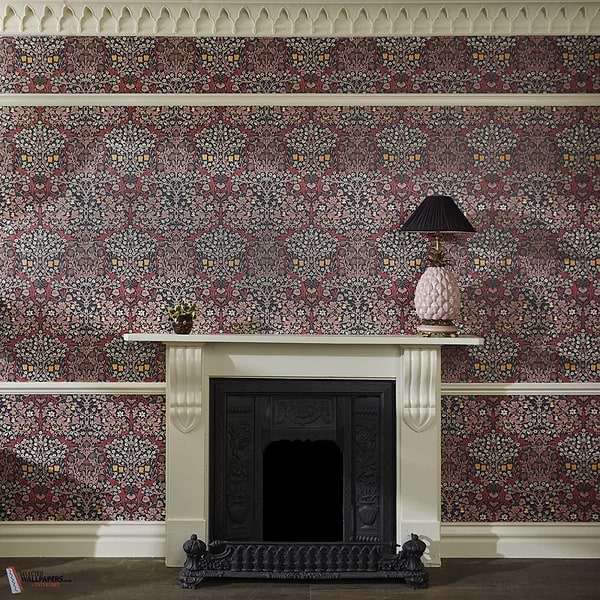 Blackthorn behang-House of Hackney-wallpaper-tapete-Selected-Wallpapers-Interiors