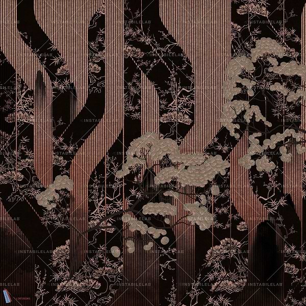 Blair-INSTABILELAB-wallpaper-behang-Tapete-wallpaper-Rose Gold-Prestige Rose Gold-Selected Wallpapers