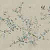 Bloom wallpaper-Sandberg-Gray-Mattic-M2-Selected Wallpapers-Interiors