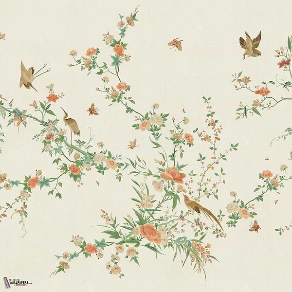 Bloom wallpaper-Sandberg-Spring Green-Mattic-M2-Selected Wallpapers-Interiors