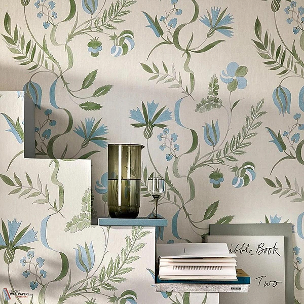 Bloomer behang-Pierre Frey-Selected Wallpapers-Interiors