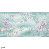 Blue Rain-Behang-Tapete-Inkiostro Bianco-Selected Wallpapers