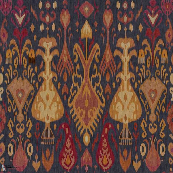 Boho behang-Coordonne-Navy-Non Woven-M2-Selected Wallpapers-Interiors