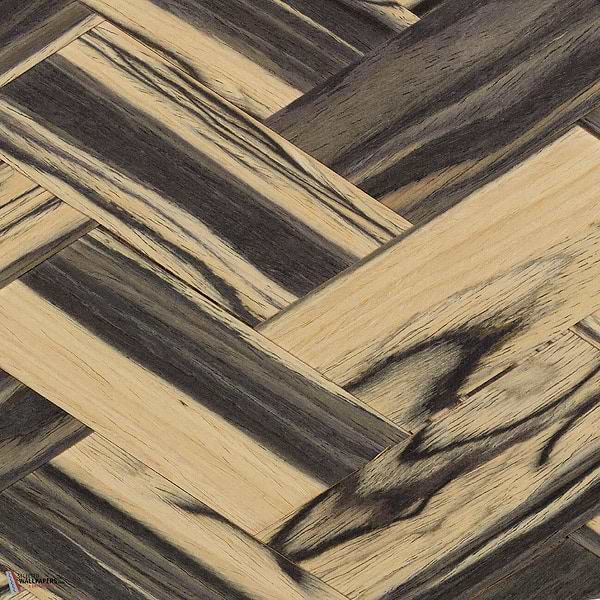 Bois Tresse behang-CMO Paris-Ardoise-Rol-Selected Wallpapers-Interiors