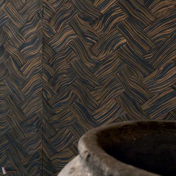 Bois Tresse behang-CMO Paris-Selected Wallpapers-Interiors
