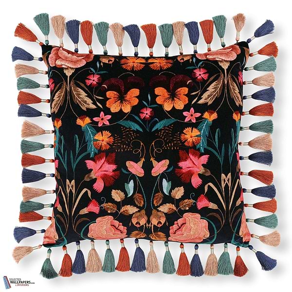 Bonita Velvet Kussen-Kussen-Romo-Kissen-Cushion-Rosa-50 x 50 cm-Selected Interiors