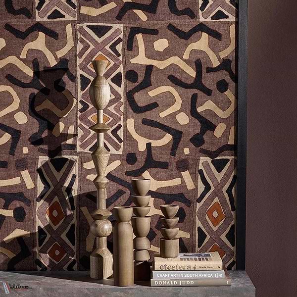 Borkou behang-Pierre Frey-Selected Wallpapers-Interiors