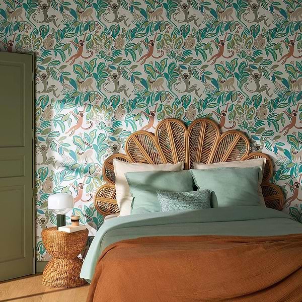 Borneo-Pierre Frey-wallpaper-behang-Tapete-wallpaper-Selected Wallpapers