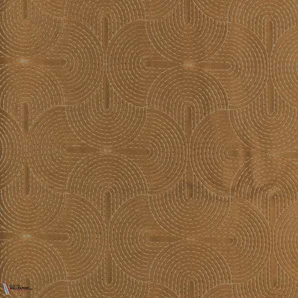Boudoir stof-Casamance-Camel-Meter (M1)-Selected Wallpapers-Interiors