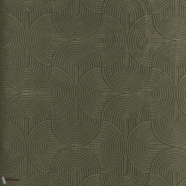Boudoir stof-Casamance-Kaki-Meter (M1)-Selected Wallpapers-Interiors