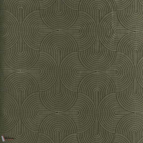 Boudoir stof-Casamance-Kaki-Meter (M1)-Selected Wallpapers-Interiors