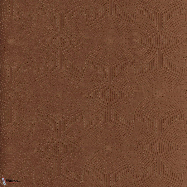 Boudoir stof-Casamance-Terracotta-Meter (M1)-Selected Wallpapers-Interiors