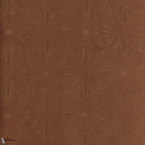 Boudoir stof-Casamance-Terracotta-Meter (M1)-Selected Wallpapers-Interiors
