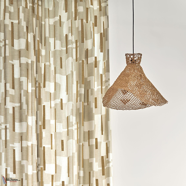 Brisbane fabric-Camengo-Selected Wallpapers-Interiors