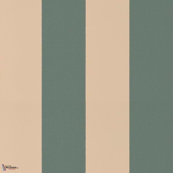 Broad Stripe behang-Little Greene-Pleat-Rol-Selected Wallpapers-Interiors