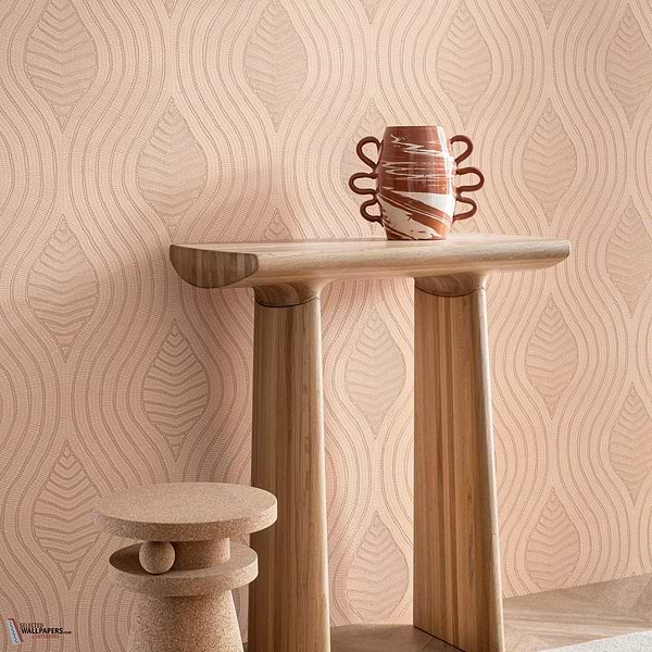 Brodelia behang-Casamance-Selected Wallpapers-Interiors