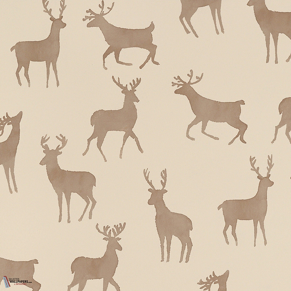 Bucks behang-Thibaut-Camel-Rol-Selected Wallpapers-Interiors