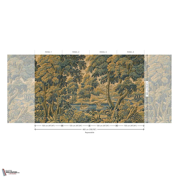 Bucolique behang-Arte-Selected Wallpapers-Interiors