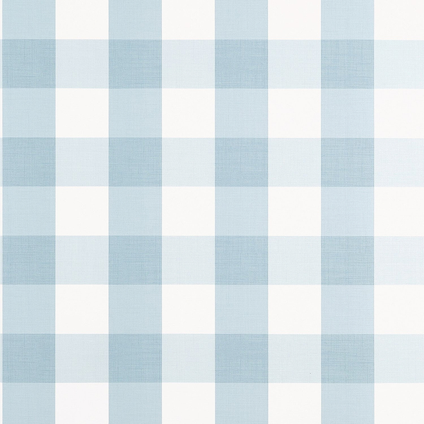Buffalo Check behang-Thibaut-wallpaper-tapete-Spa Blue-Rol-Selected-Wallpapers-Interiors