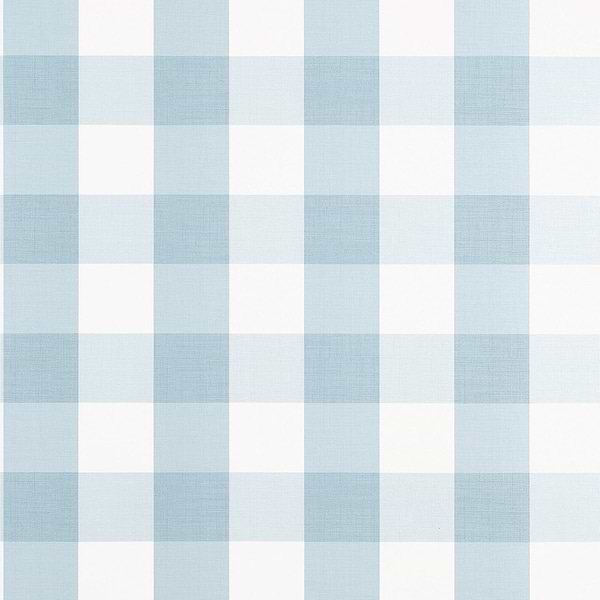 Buffalo Check behang-Thibaut-wallpaper-tapete-Spa Blue-Rol-Selected-Wallpapers-Interiors