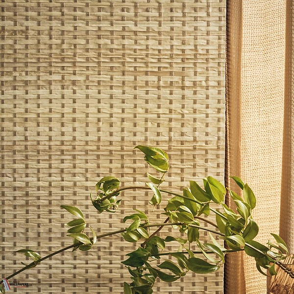 Buri Tressé behang-CMO Paris-Selected Wallpapers-Interiors