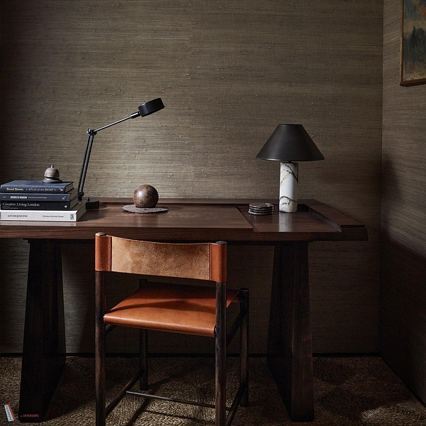 Burlap behang-Mark Alexander-Selected Wallpapers-Interiors